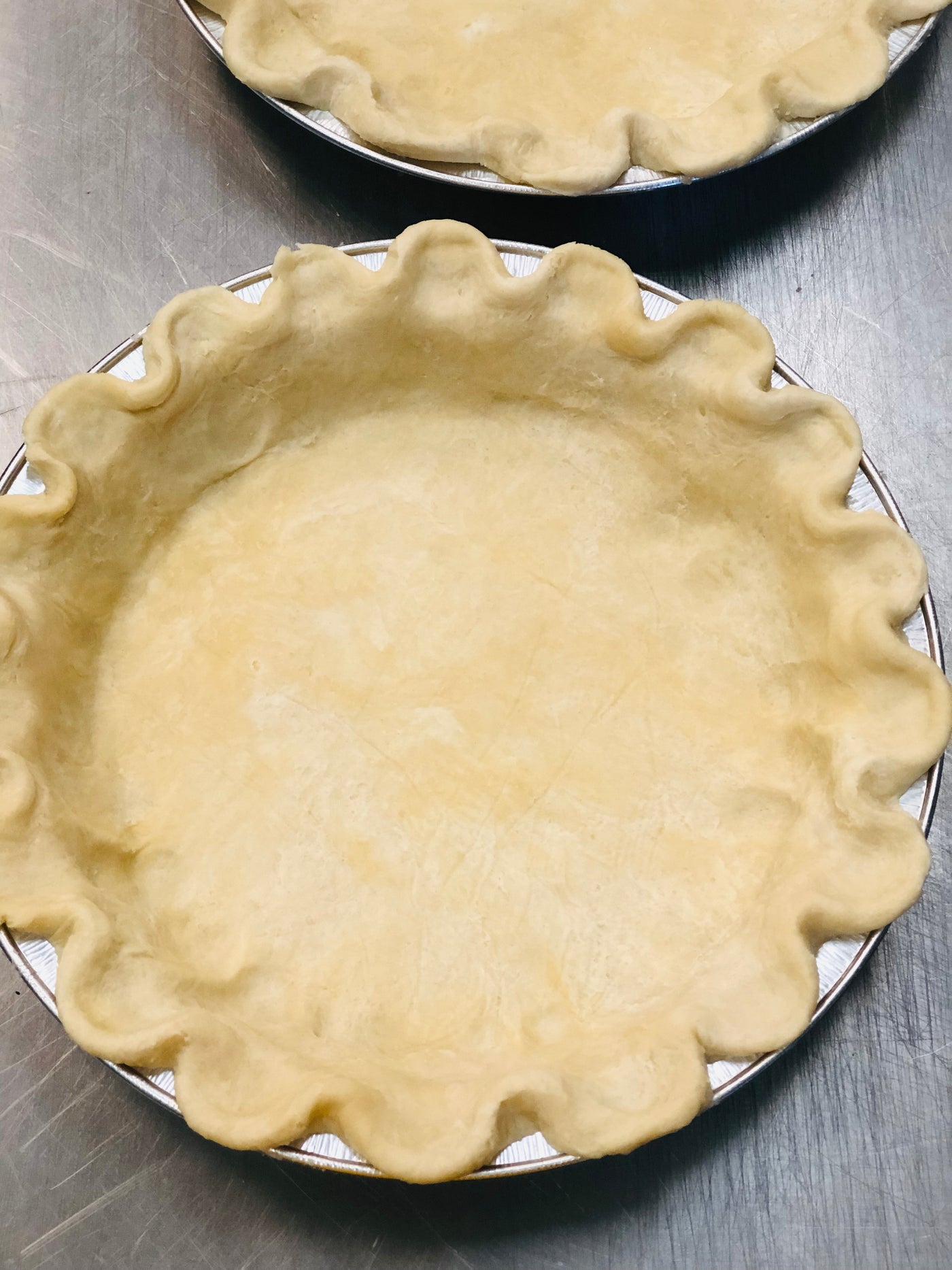 Blind Baked Pie Crust