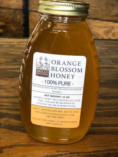 Raw Orange Blossom Honey