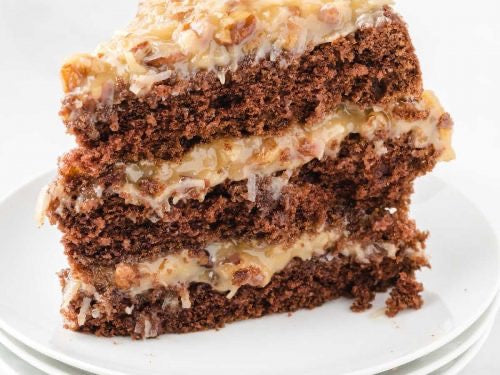 Triple Layer German Chocolate Cake