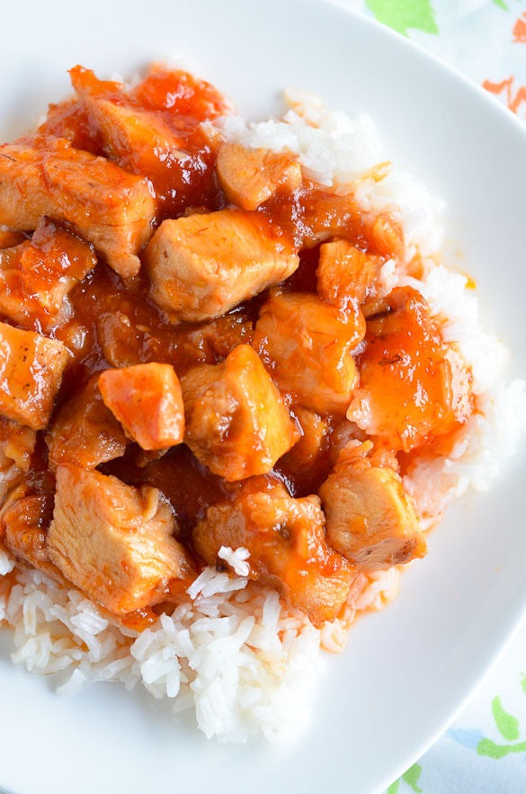 Sweet & Sour Chicken & Rice