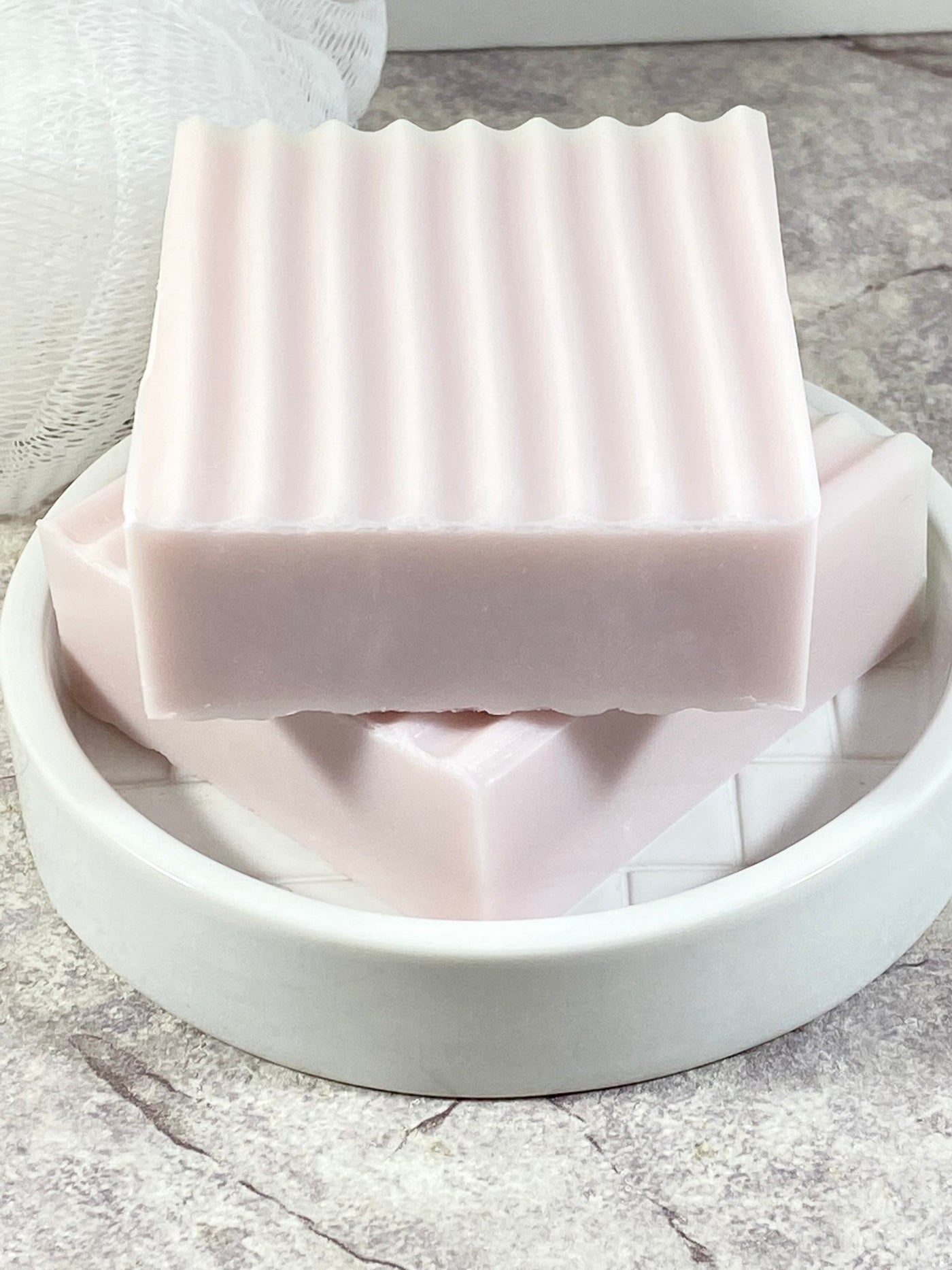 Almond Hibiscus Shea Butter Soap Bar