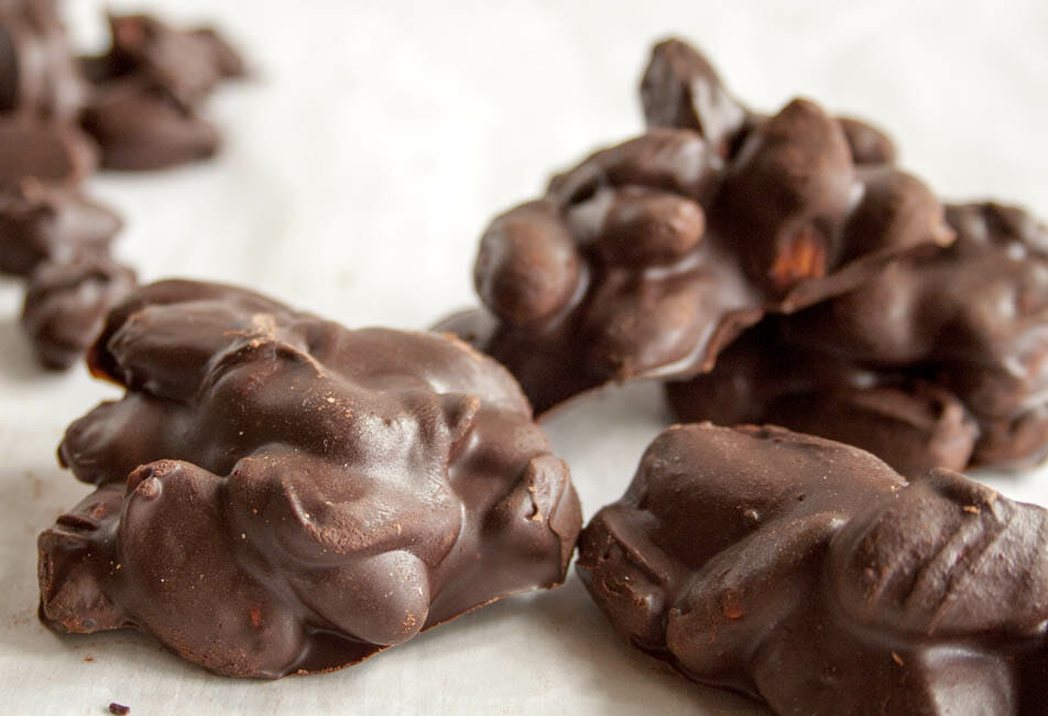 Chocolate Almond Clusters