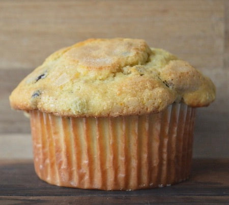 cranberry orange pecan muffin closeup copyrighted image