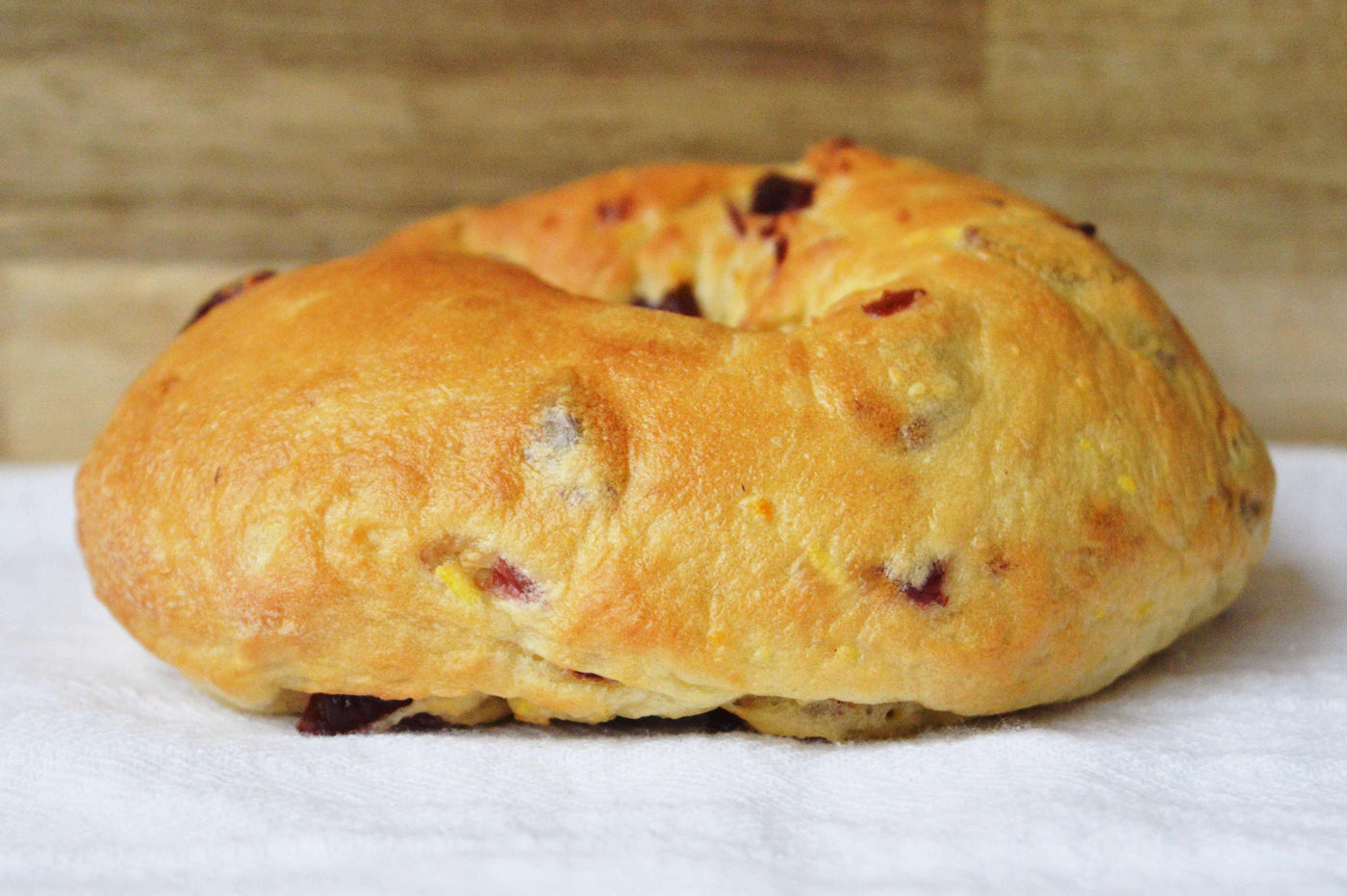 Cranberry Orange Bagels